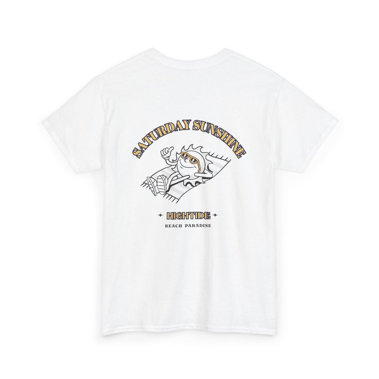 Saturday Sunshine Tee - White