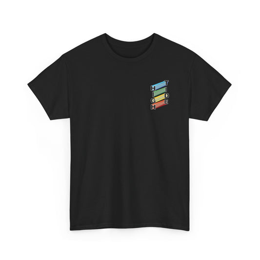 Retro 70s Hightide Tee  - Black