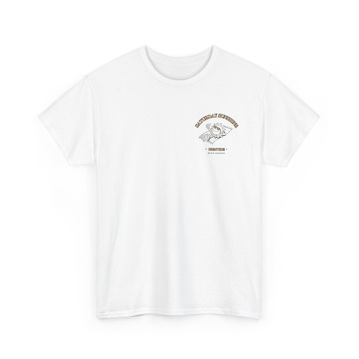 Saturday Sunshine Tee  - White
